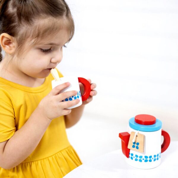 Holz Teeservice Melissa Doug Rollenspiel Kinder ab 3 Jahren