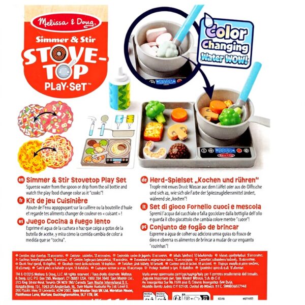 Melissa Doug Water Wow Koch Spielset Rollenspiel Kinder