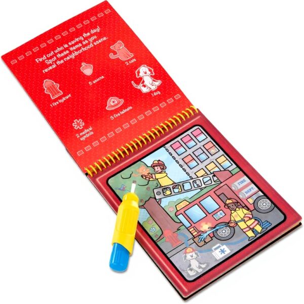 Wassermalbuch Fahrzeuge Melissa Doug Malen ohne Klecksen