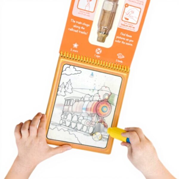 Wassermalbuch Fahrzeuge Melissa Doug Malen ohne Klecksen