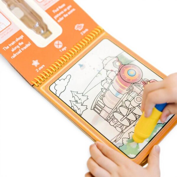 Wassermalbuch Fahrzeuge Melissa Doug Malen ohne Klecksen