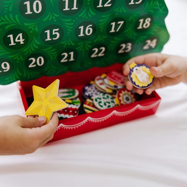 Holz Adventskalender Melissa Doug magnetisch Kinder-6