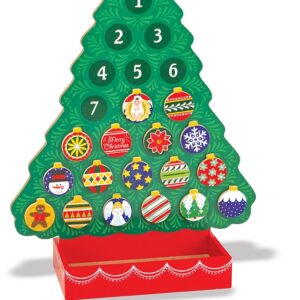 Holz Adventskalender Melissa Doug magnetisch Kinder-0