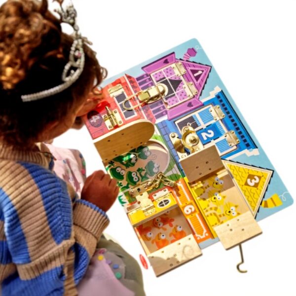 Melissa Doug Zieh Mich an Bär Puzzle Holz Motorikspielzeug