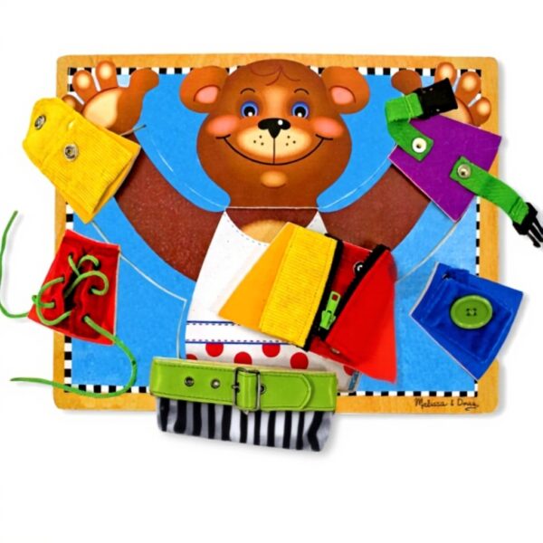 Melissa Doug Zieh Mich an Bär Puzzle Holz Motorikspielzeug