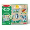Zootiere Sound Puzzle Melissa Doug Holzspielzeug Motorik