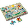 Zootiere Sound Puzzle Melissa Doug Holzspielzeug Motorik