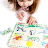 Zootiere Sound Puzzle Melissa Doug Holzspielzeug Motorik
