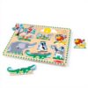 Zootiere Sound Puzzle Melissa Doug Holzspielzeug Motorik