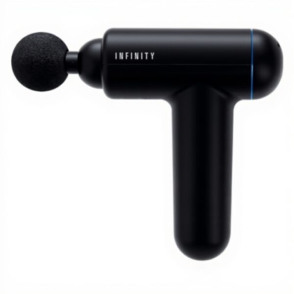 Melissa Massage Pistole wiederaufladbar 4 Aufsätze 6 Stufen