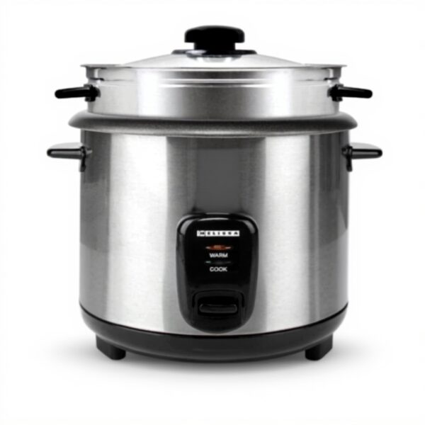 Reiskocher Melissa 1,5 L Edelstahl Antihaft Dämpfkorb