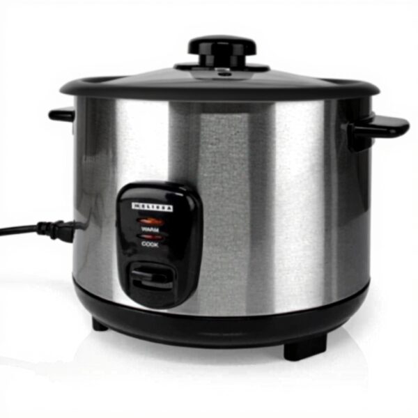 Reiskocher Melissa 1,5 L Edelstahl Antihaft Dämpfkorb