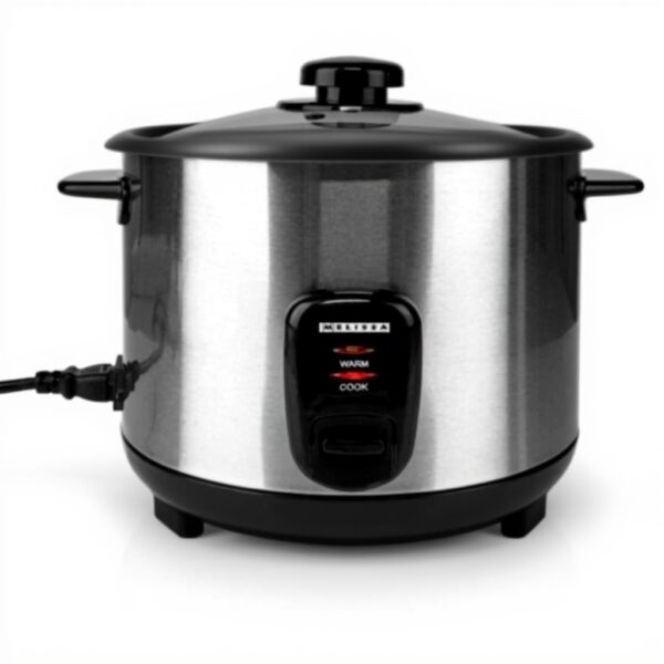 Reiskocher Melissa 1,5 L Edelstahl Antihaft Dämpfkorb