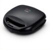 Sandwichmaker 3-in-1 Melissa schwarz Grill Waffeleisen