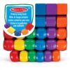 Melissa Doug Perlen Monat Holz Bastelset Kinder Textilfarben