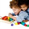 Melissa Doug Perlen Monat Holz Bastelset Kinder Textilfarben