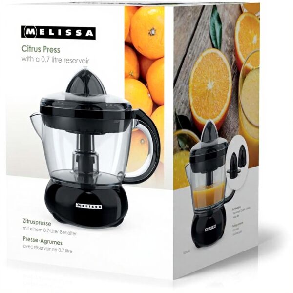 Melissa Zitruspresse Elektrische Saftpresse 40W Schwarz