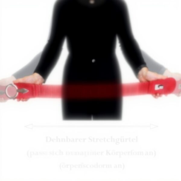 Vanessa Melissa Damen Gürtel elastisch 6cm Taillengürtel