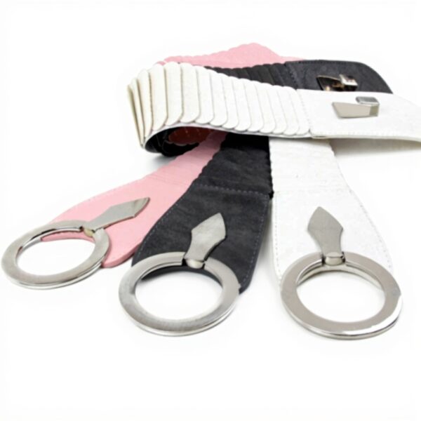 Vanessa Melissa Damen Gürtel elastisch 6cm Taillengürtel