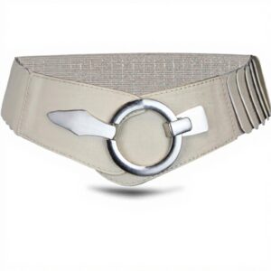 Vanessa Melissa Damen Gürtel elastisch 6cm Taillengürtel