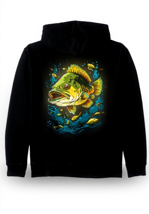 Barsch Kapuzenpullover Aesthetic Streetwear Angler Design