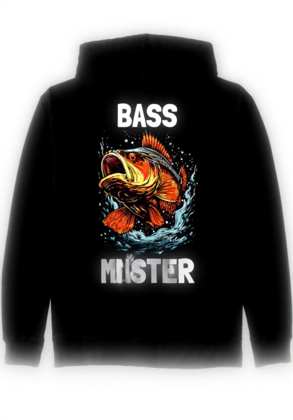 Bass Master Barsch Fisch Angler Kapuzenjacke - Unisex Design
