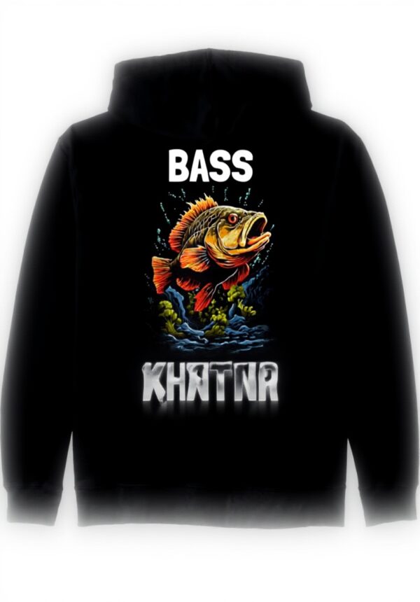 Bass Master Barsch Angler Kapuzenjacke Design Fun Bekleidung