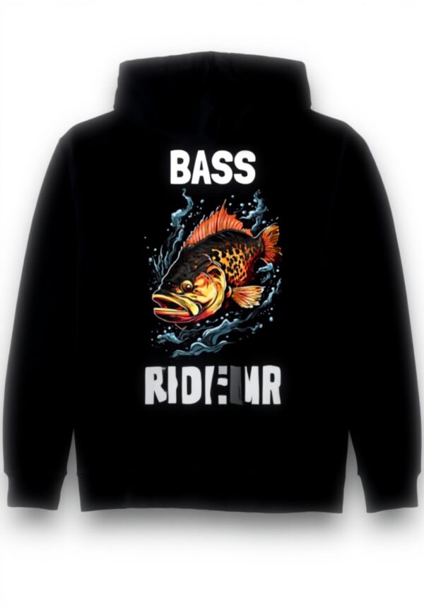 Bass Master Barsch Fisch Angler Kapuzenjacke - Leichtes