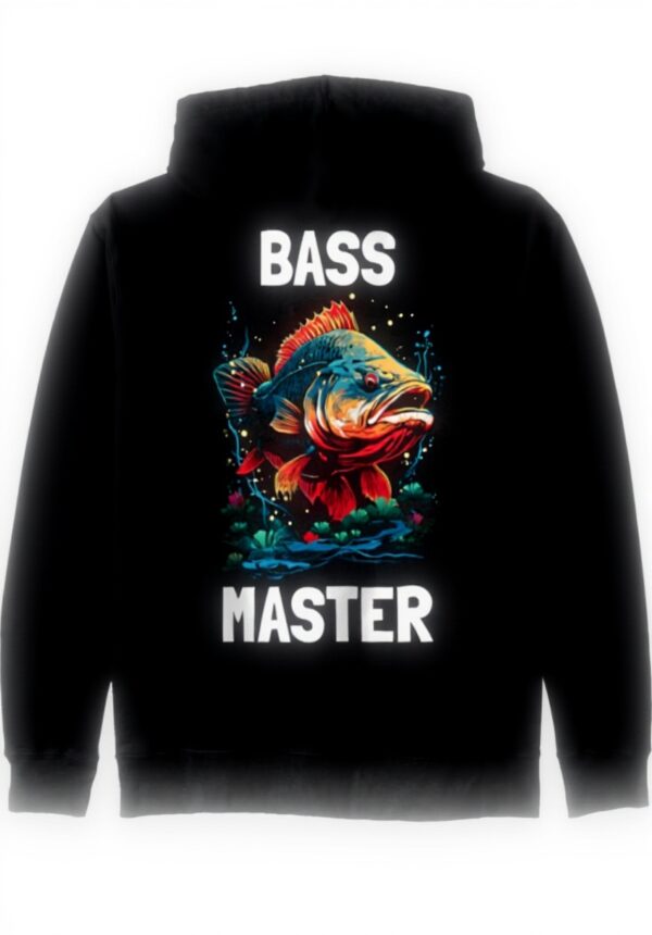 Bass Master Barsch Fisch Angler Kapuzenjacke, Unisex Design