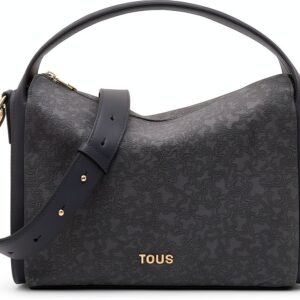 TOUS Damen Umhängetasche City Gris Oscuro Miranda Soft-0