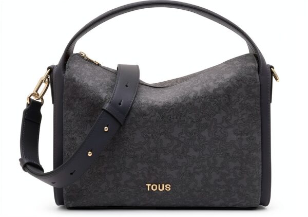 TOUS Damen Umhängetasche City Gris Oscuro Miranda Soft-0