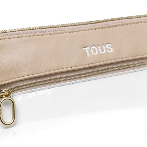 TOUS Damen Umhängetasche Soft Taupe mit Buckles 2002201243-2