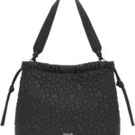 Kunstleder Damen Handtasche Magnetverschluss Schultergurt-0