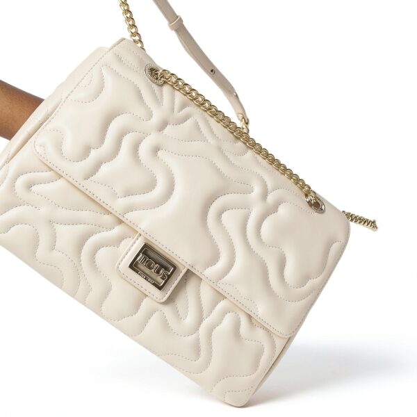 Tous Damen Umhängetasche beige 100% Polyurethan-6