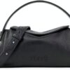 TOUS kleine Umhängetasche schwarz Damen Leder Accessoire-0