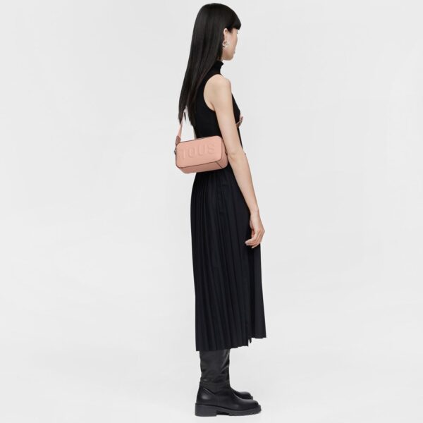 TOUS Damen Umhängetasche Leder Design Elegant-4
