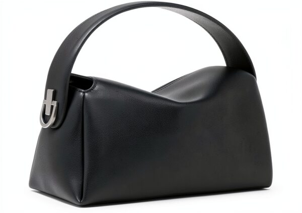 TOUS kleine Umhängetasche schwarz Damen Leder Accessoire-1