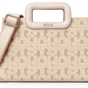 TOUS Damen Schultertasche Beige Tote Bag 31 cm-0