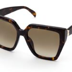 TOUS Damen Sonnenbrille STOC40 Braun Gelb Shiny-0