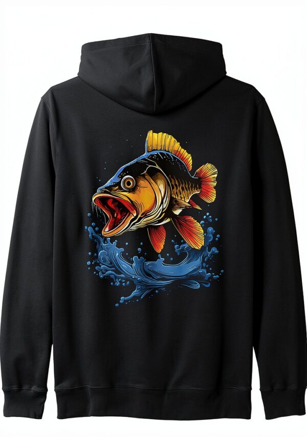 Barsch Kapuzenpullover Aesthetic Streetwear Angler Design