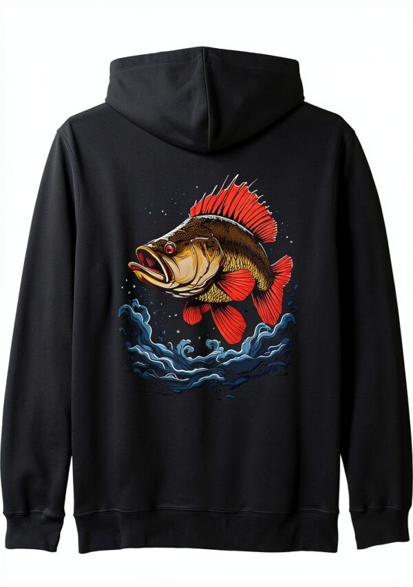 Barsch Kapuzenpullover Aesthetic Streetwear Angler Design