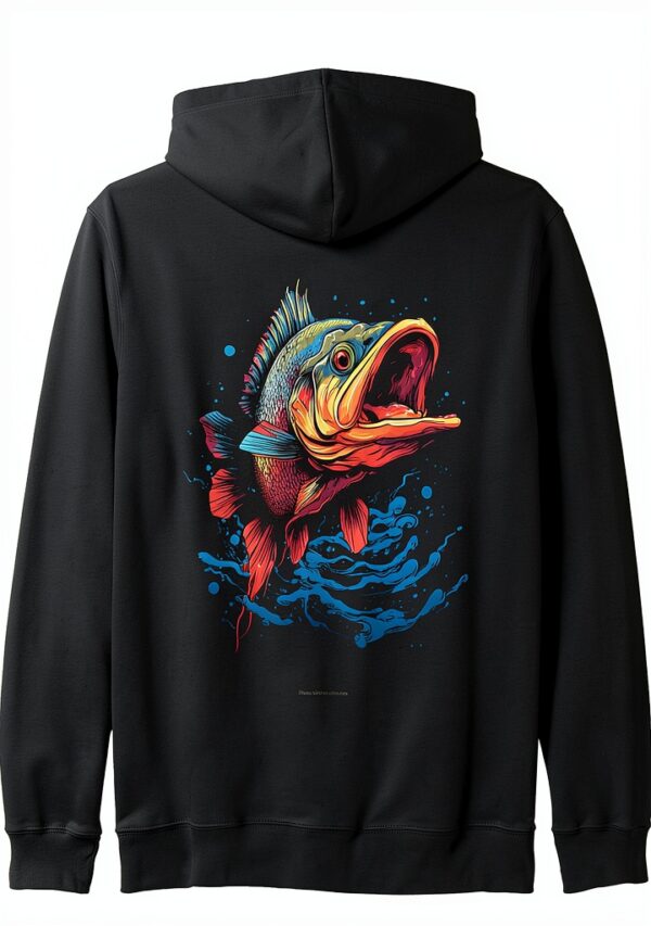 Barsch Kapuzenpullover Aesthetic Streetwear Angler Design