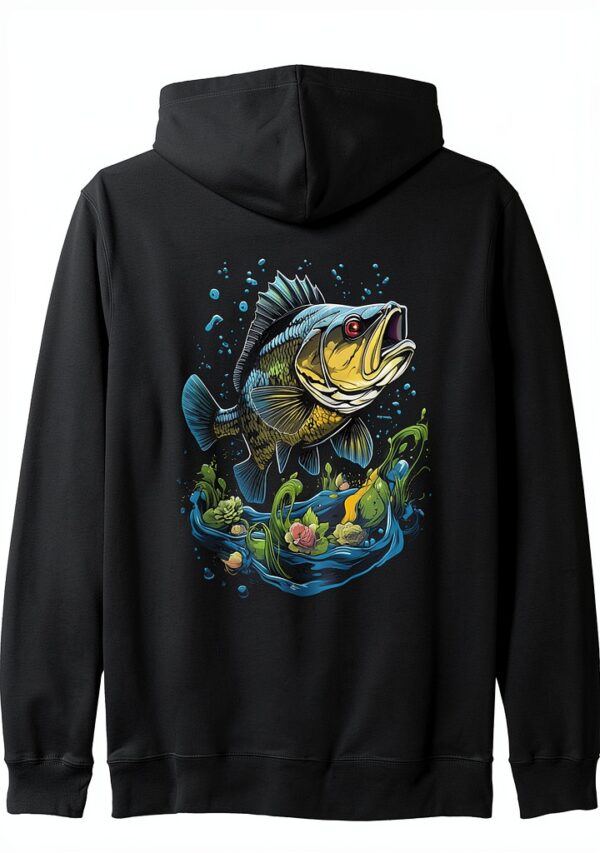 Barsch Kapuzenpullover Aesthetic Streetwear Angler Design