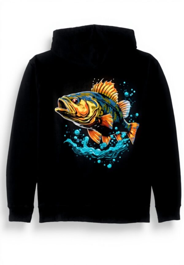Barsch Kapuzenpullover Aesthetic Streetwear Angler Design