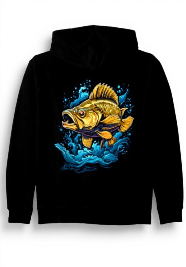 Barsch Kapuzenpullover Angler Design Aesthetic Streetwear