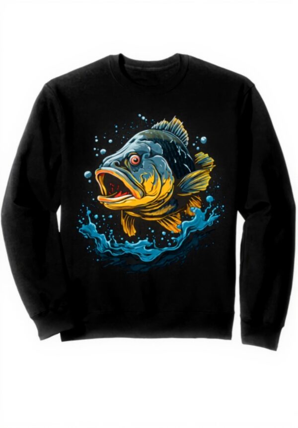 Barsch Angler Sweatshirt Aesthetic Streetwear Unisex Design