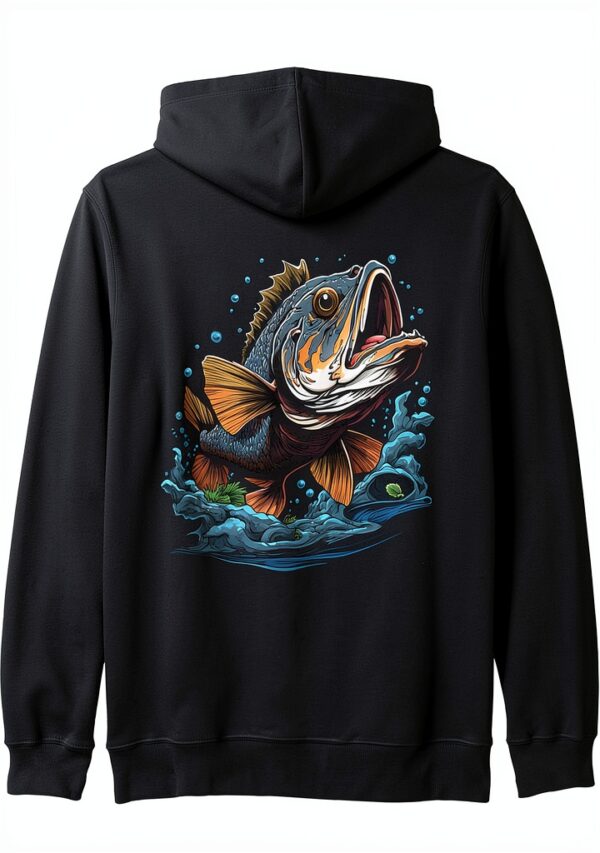 Barsch Kapuzenpullover Aesthetic Streetwear Angler Design