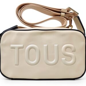 TOUS La Rue Umhängetasche Beige Polyurethan Unisex-0