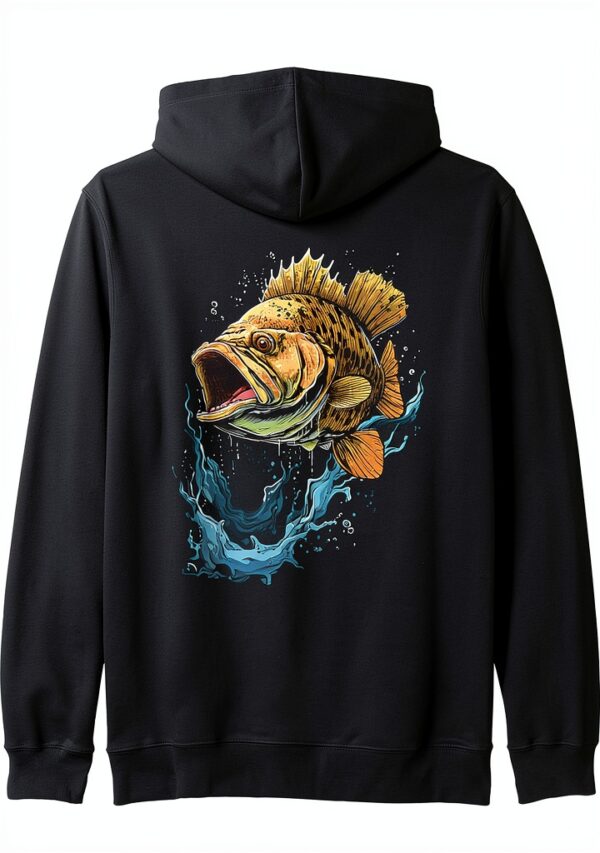 Barsch Kapuzenpullover Aesthetic Streetwear Angler Design
