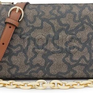 TOUS Damen Umhängetasche Leder Handtasche Spanien-0